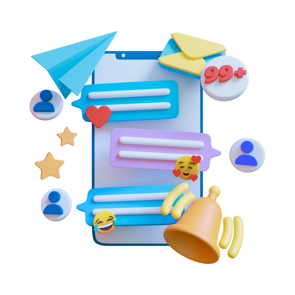 un teléfono móvil con iconos